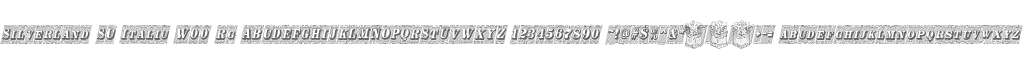 Silverland SC Italic W00 Rg