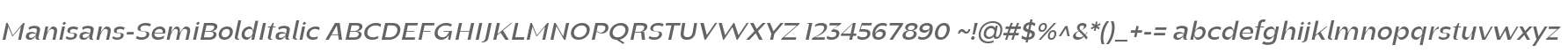 Manisans SemBd Ita