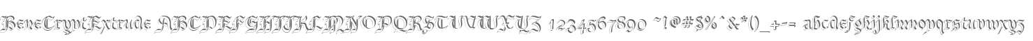 BeneCryptExtrude
