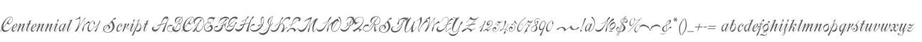 Centennial W01 Script