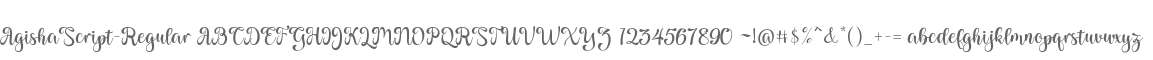 Agisha Script