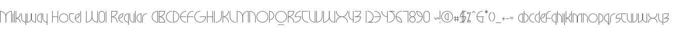 Milkyway Hotel W01 Regular