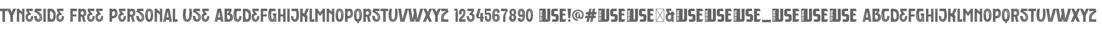 Tyneside Free Personal Use