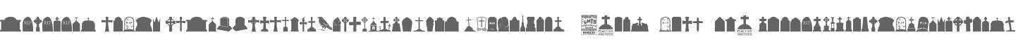 Cemetery Icons