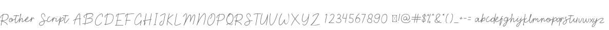 Rother Script