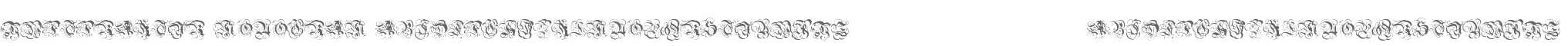 YWFTFraktur-Monogram