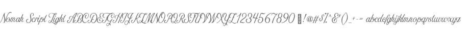 Nomah Script