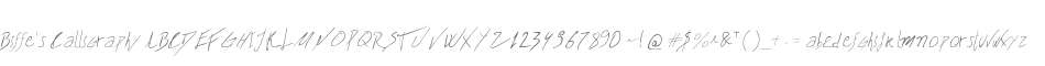 Biffe's Calligraphy