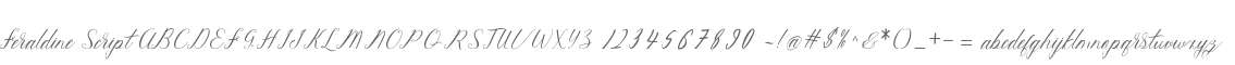 Feraldine Script