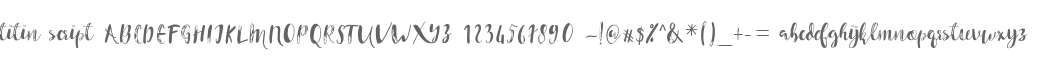 titin script