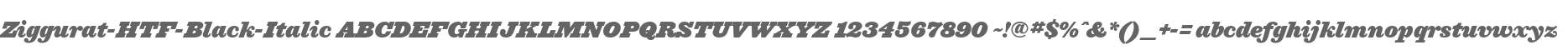 Ziggurat-HTF-Black-Italic