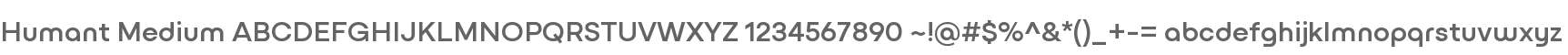 Humant Medium
