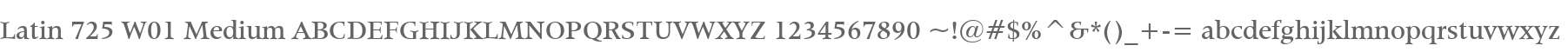 Latin 725 W01 Medium