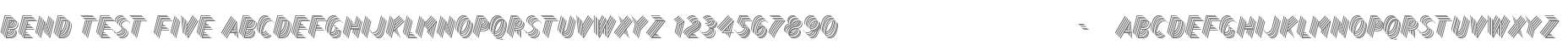 Bend Test Five