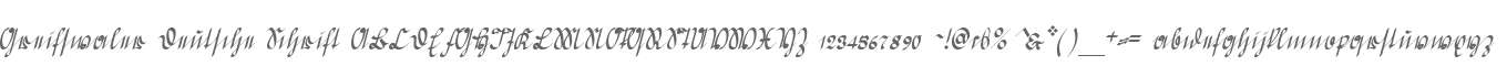 Greifswaler Deutsche Schrift