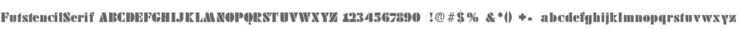 FutstencilSerif