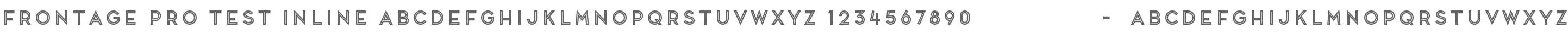 Frontage Pro Test Inline