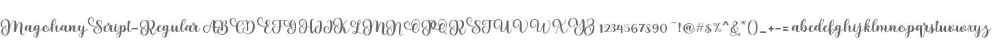 Magohany Script