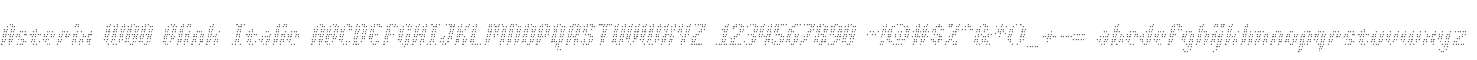Asterix W00 Blink Italic