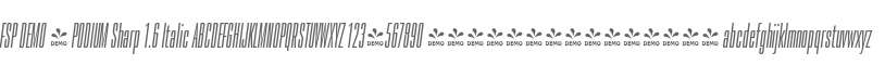 FSP DEMO - PODIUM Sharp 1.6