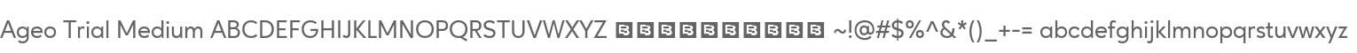 Ageo Trial Med