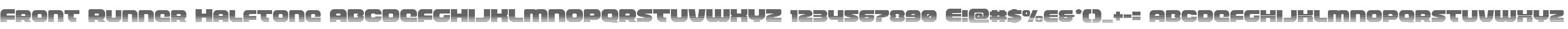 Front Runner Halftone