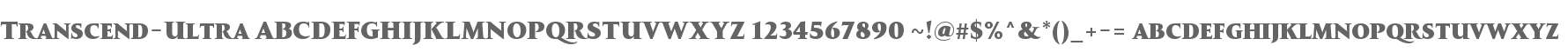 Transcend Ultra