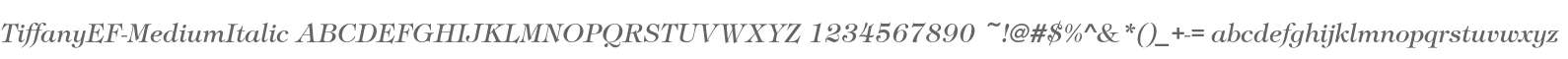 TiffanyEF-MediumItalic
