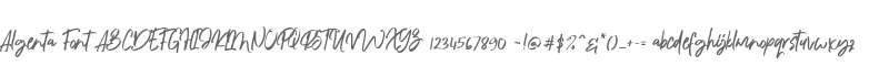 Algenta Font