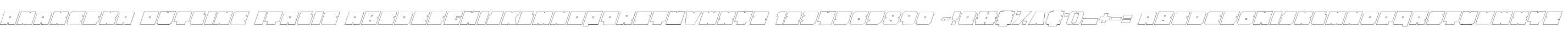 Anakefka Outline Italic