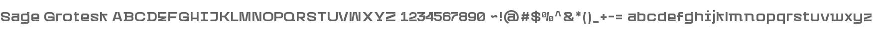 Sage Grotesk