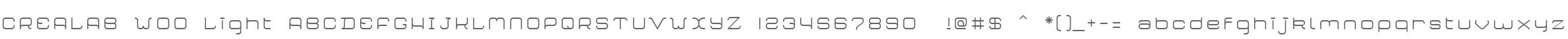 CREALAB W00 Light
