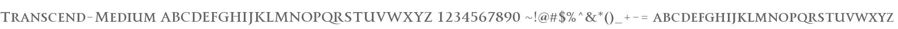 Transcend Medium