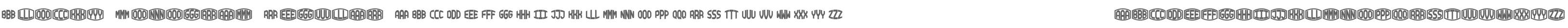 Blocky Monogram Regular