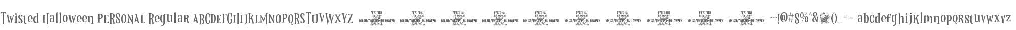 Twisted Halloween PERSONAL