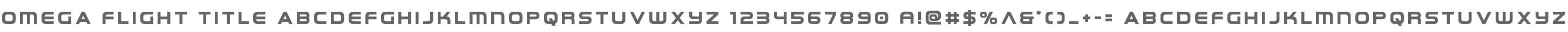 Omega Flight Title