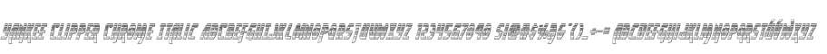 Yankee Clipper Chrome Italic