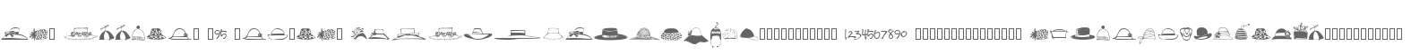 Hat Doodles W95 Regular