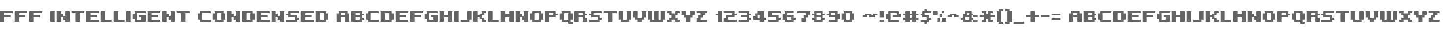 FFF Intelligent Condensed