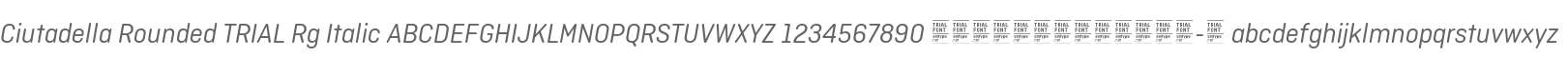Ciutadella Rounded TRIAL Rg