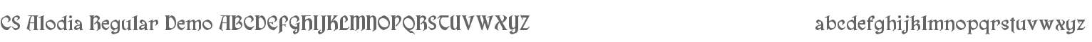 CS Alodia Demo