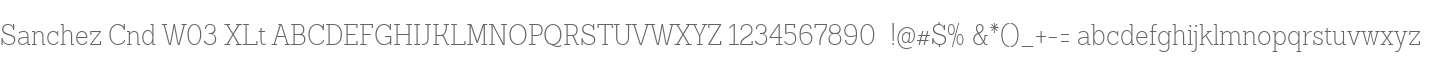 Sanchez Cnd W03 XLt