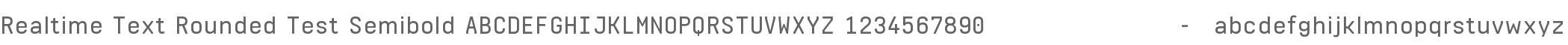 Realtime Text Rounded Test Semibold