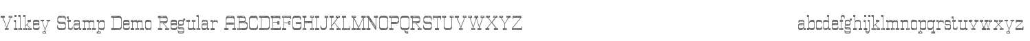 Vilkey Stamp Demo