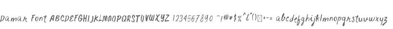 Damar Font