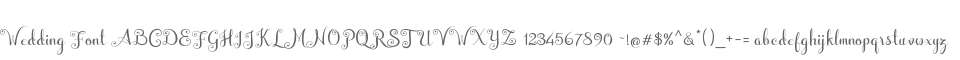 Wedding Font