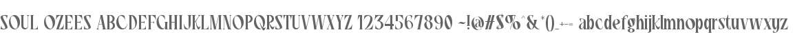 SOUL OZEES