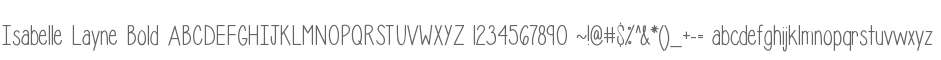 Isabelle Layne Bold