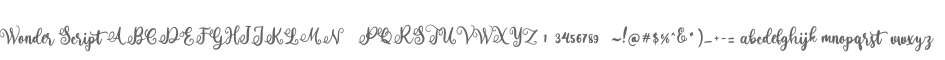 Wonder Script