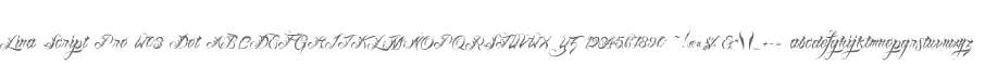 Lina Script Pro W03 Dot